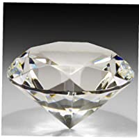 Forma Cristalina Clara Corte Diamante Pisapapeles De Cristal Inicio Pantalla 60mm - 2.36inch